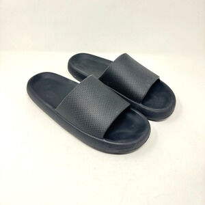 Mens Black Slide Sandal Size 10/11 US 44/45 EU